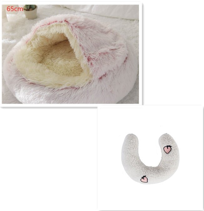 Soft Plush Winter Bed for Pets
