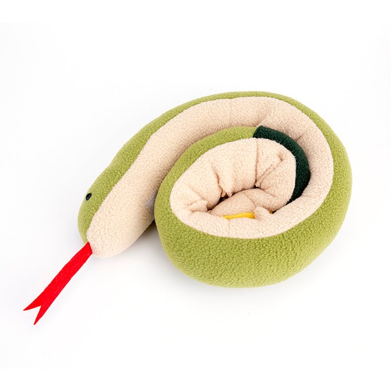 snake snuffle toy dogs treat pockets