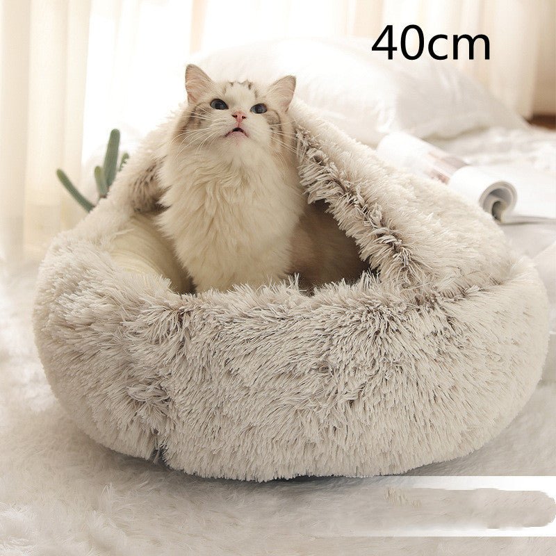 Soft Plush Winter Bed for Pets