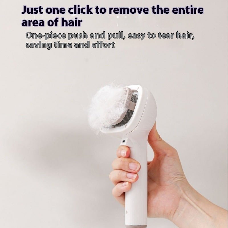 Pet Spray Comb Brush removing loose hair