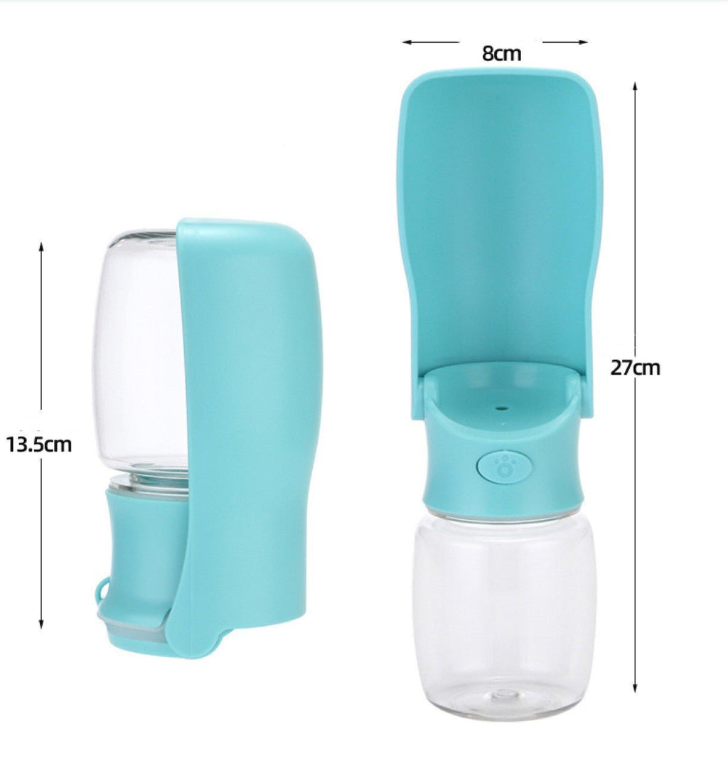 Dog Portable Water Bottle foldable design
