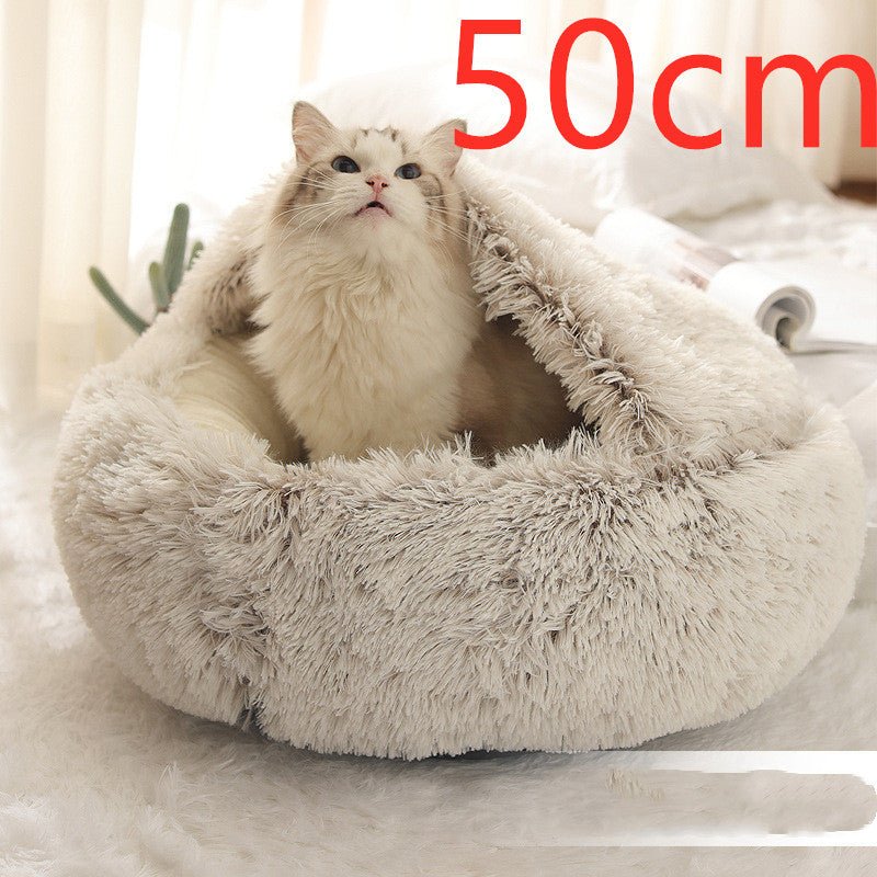 Soft Plush Winter Bed for Pets