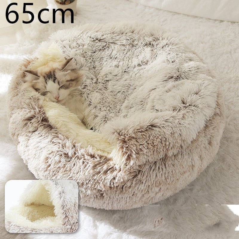 Soft Plush Winter Bed for Pets