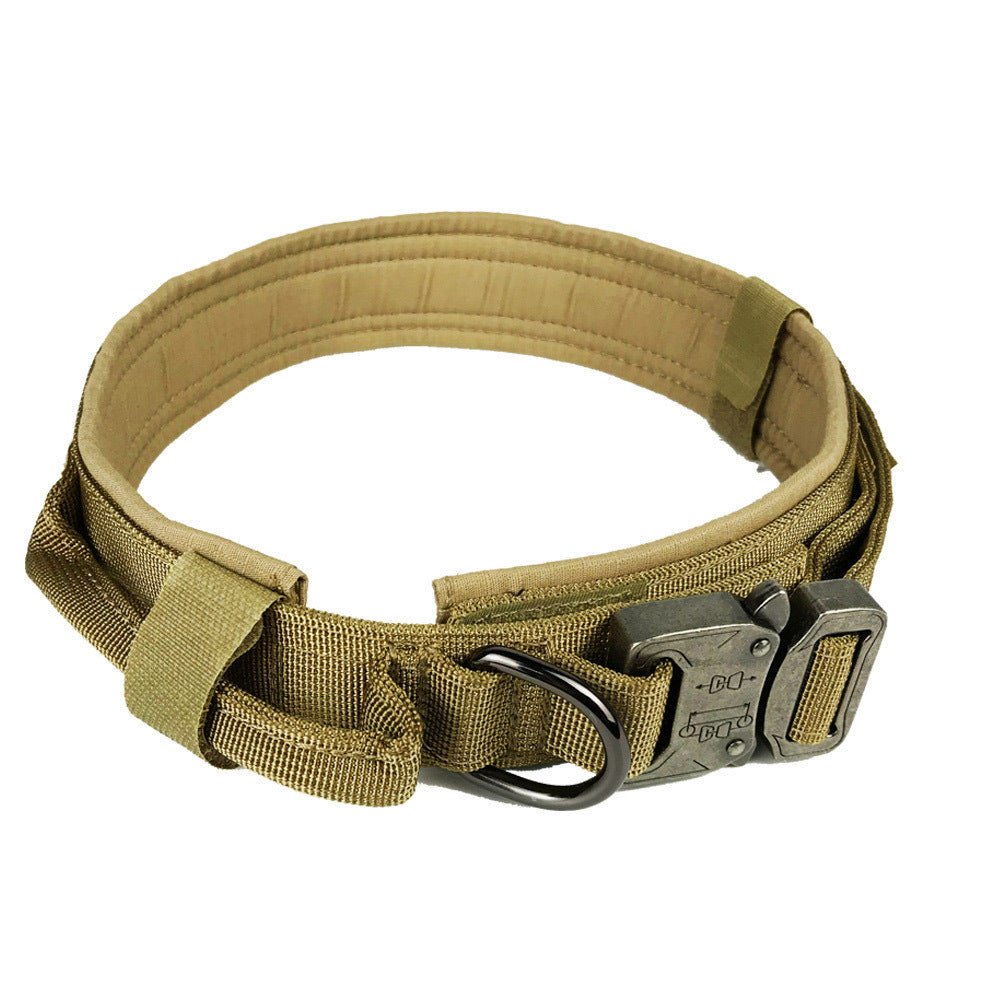 tactical nylon dog collar outdoor use