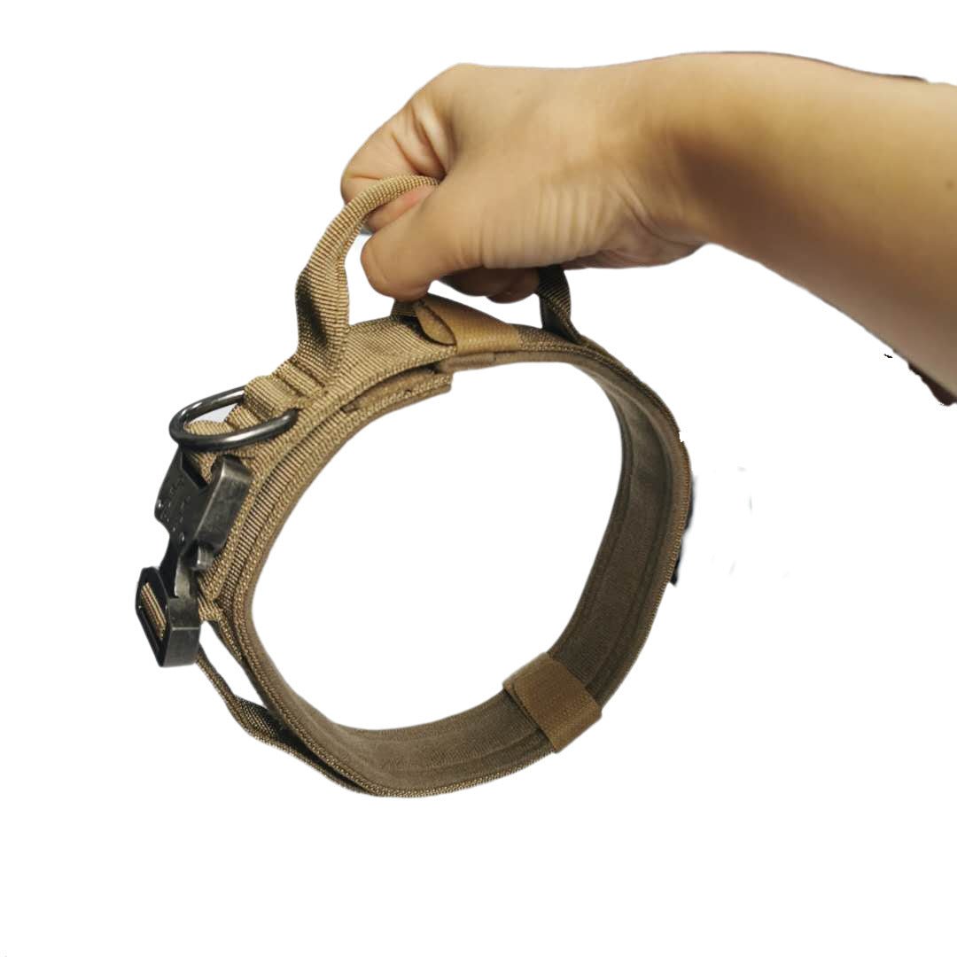 outdoor tactical dog collar for training