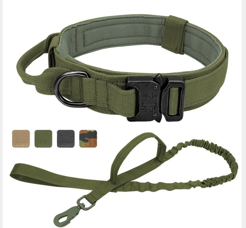 tactical nylon dog collar durable design
