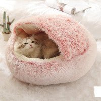 Soft Plush Winter Bed for Pets