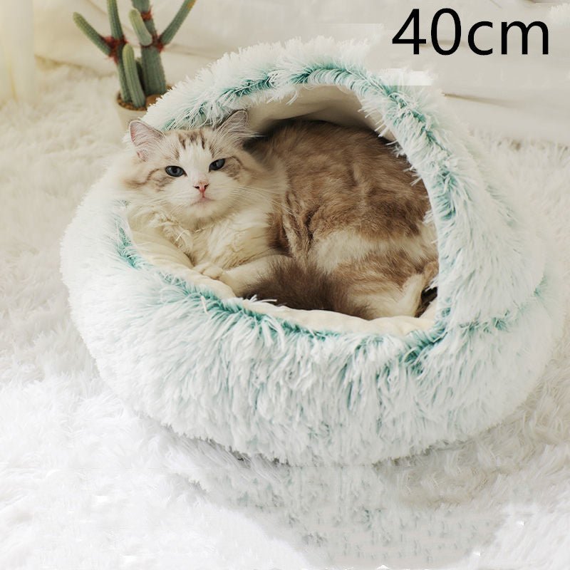Soft Plush Winter Bed for Pets