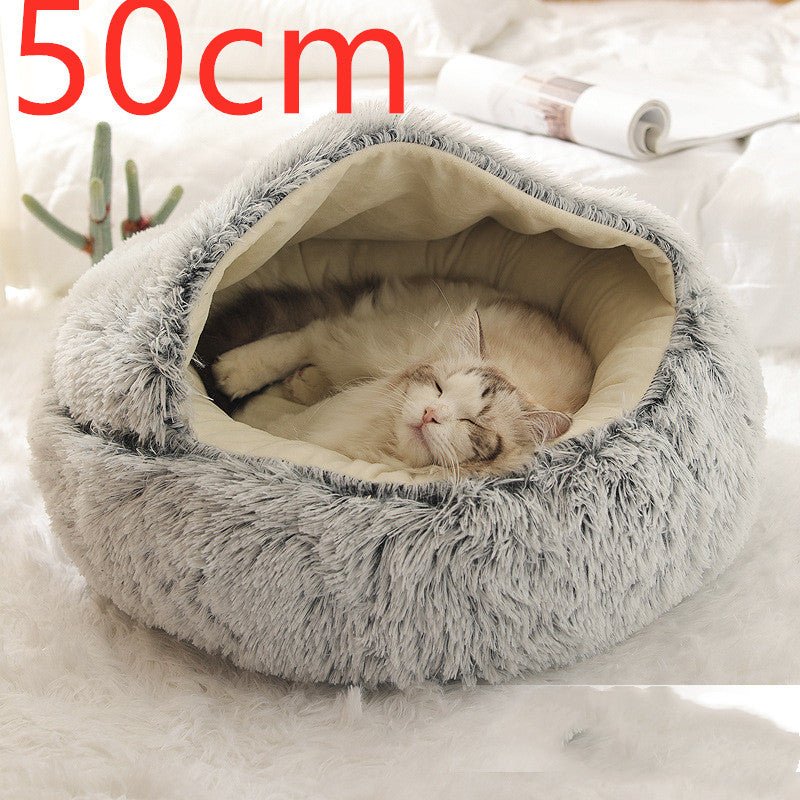 Soft Plush Winter Bed for Pets