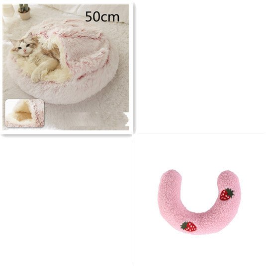 Soft Plush Winter Bed for Pets