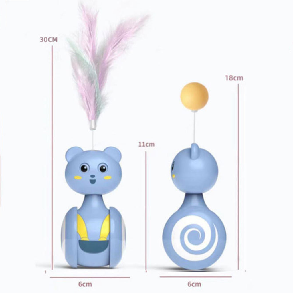Interactive Cat Feather Toy healthy exercise