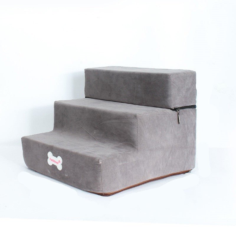 pet stairs for dogs on bed