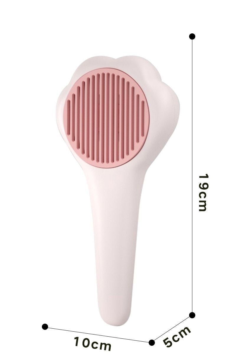 pet hair removal comb massage design