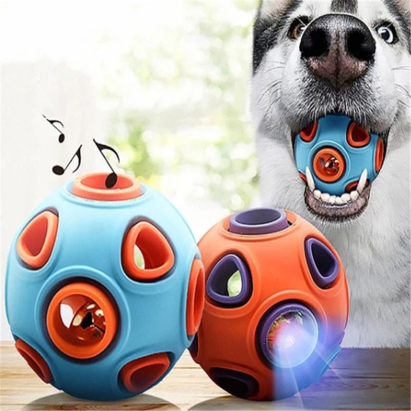 interactive led dog toy ball