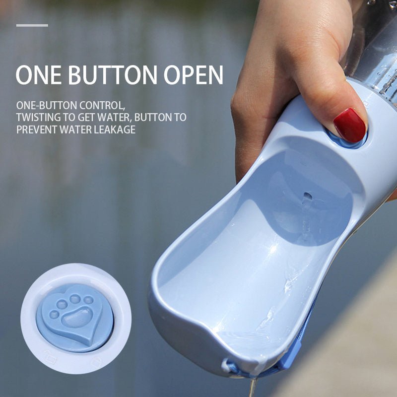 Pet portable water bottle leak proof