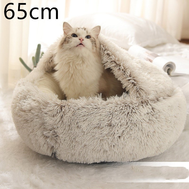Soft Plush Winter Bed for Pets