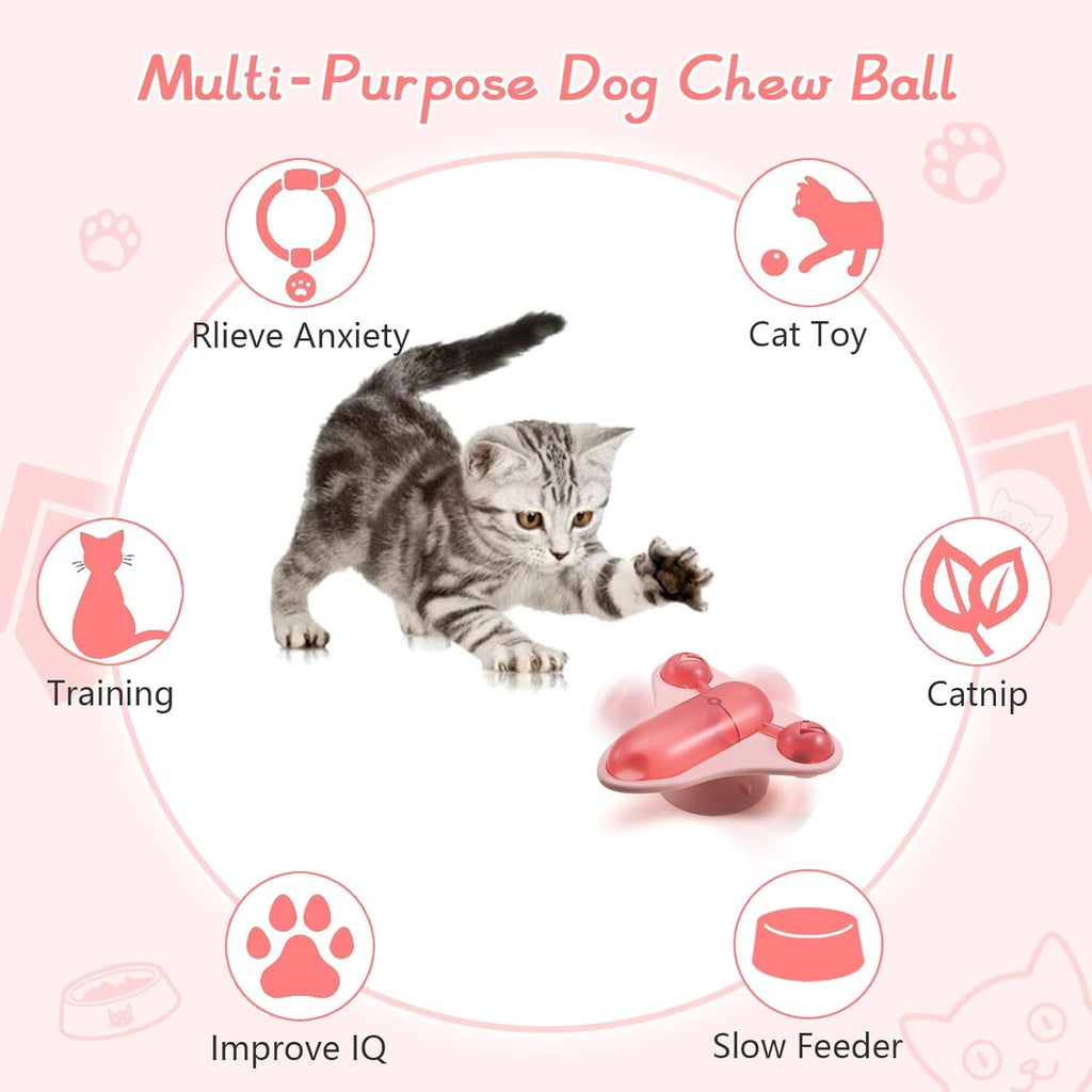 interactive cat puzzle feeder with treats