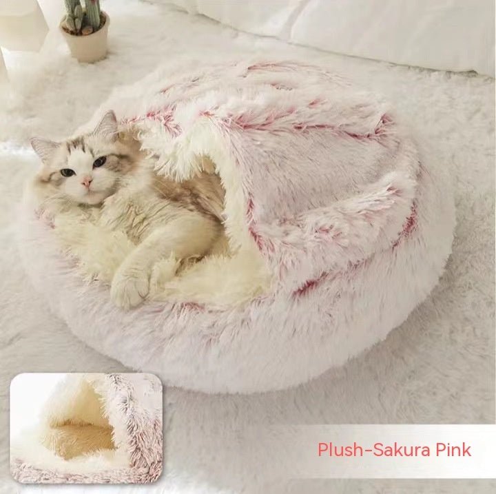 Soft Plush Winter Bed for Pets