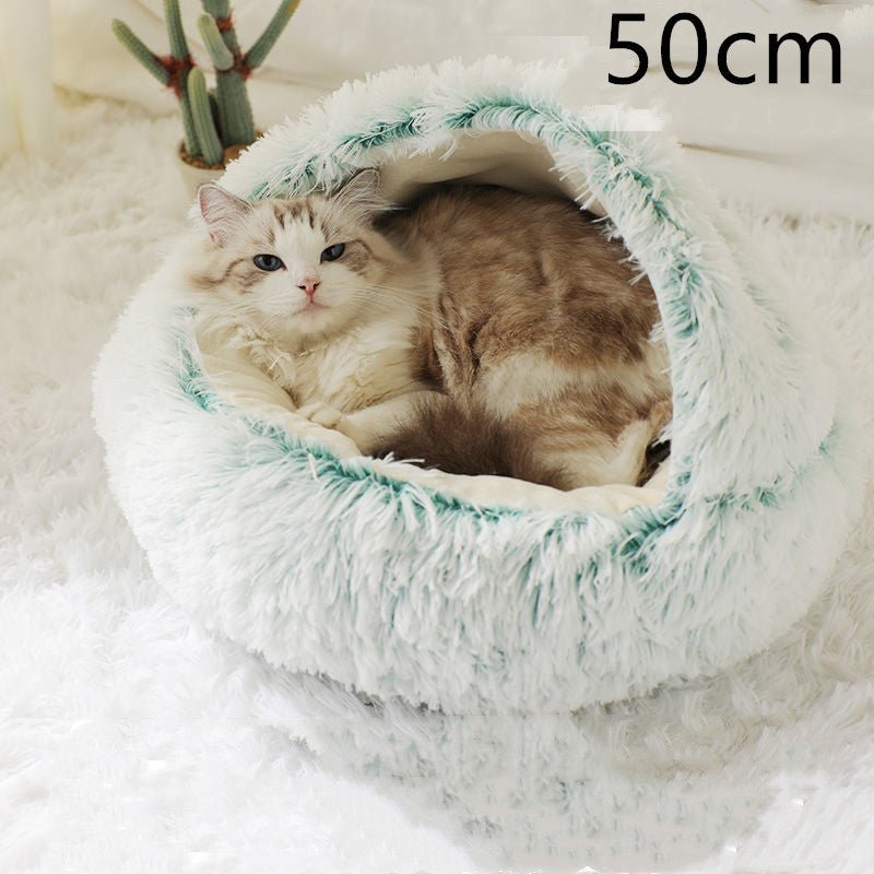 Soft Plush Winter Bed for Pets