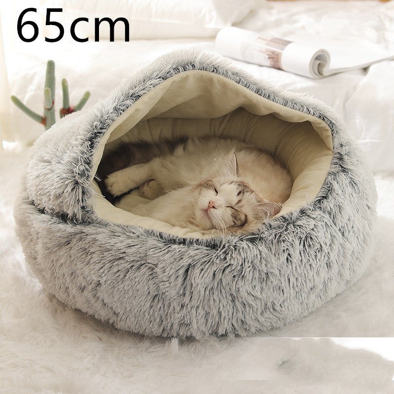 Soft Plush Winter Bed for Pets