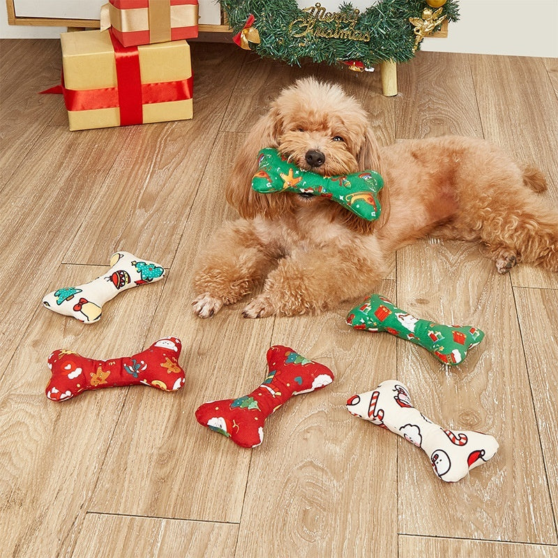 pet christmas plush toy for dogs