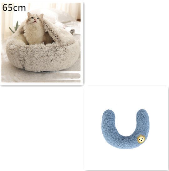 Soft Plush Winter Bed for Pets