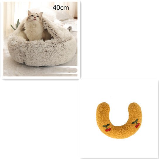 Soft Plush Winter Bed for Pets