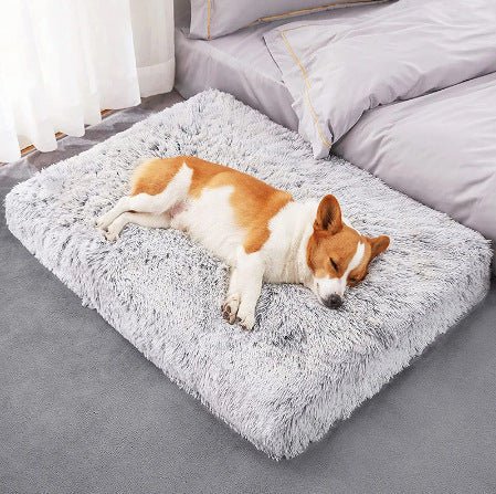 Soft Plush Square Pet Bed
