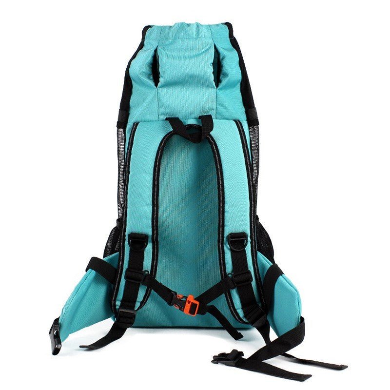 pet backpack breathable carrier front view