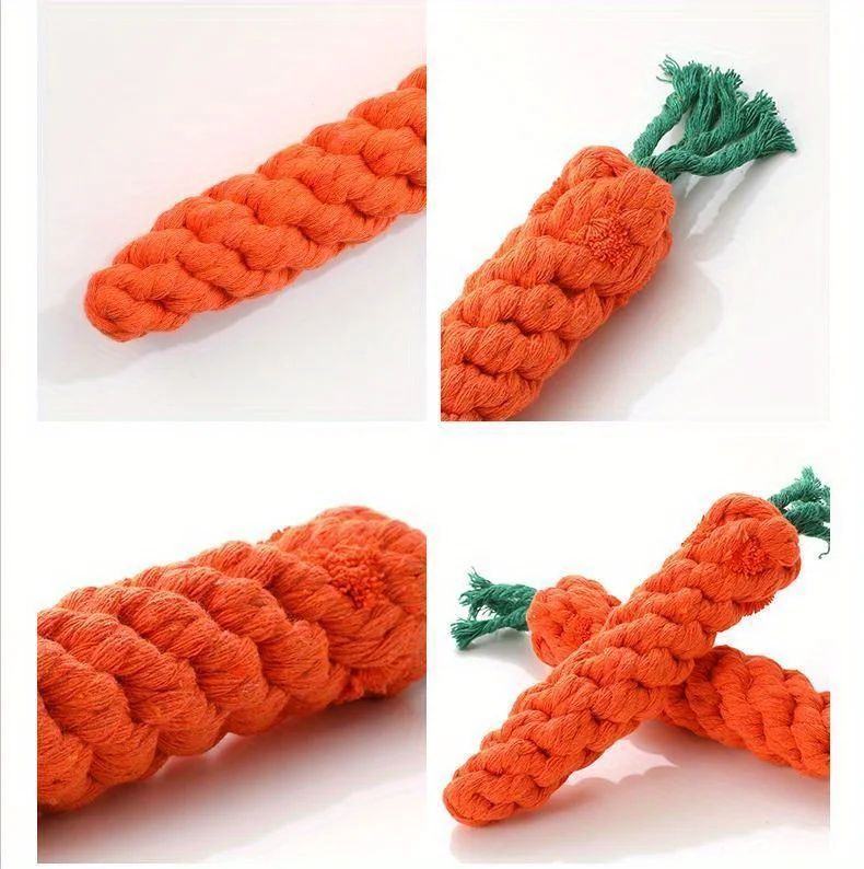 dog teeth cleaning rope toy