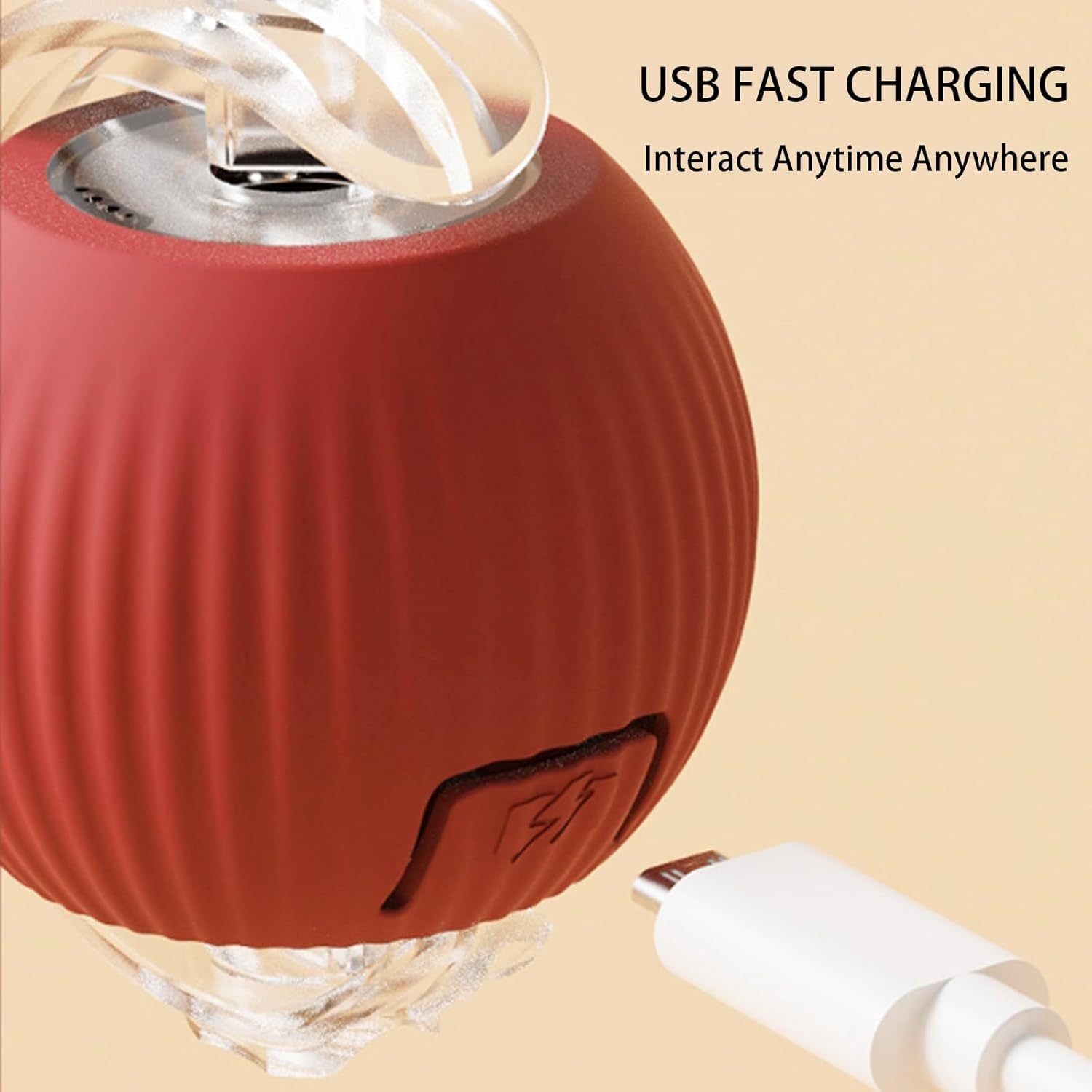 interactive rolling pet ball fun toy