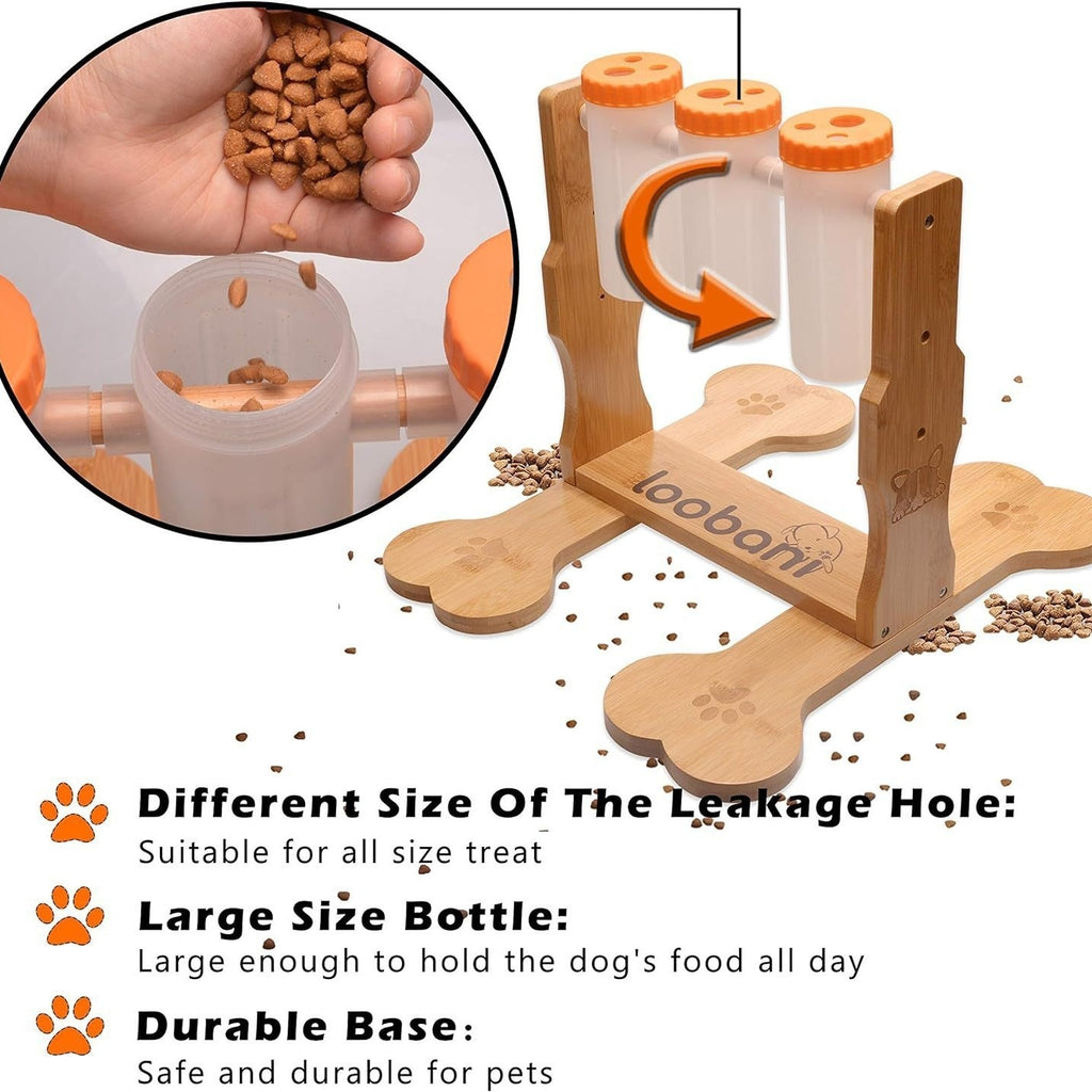 interactive dog puzzle toy closeup