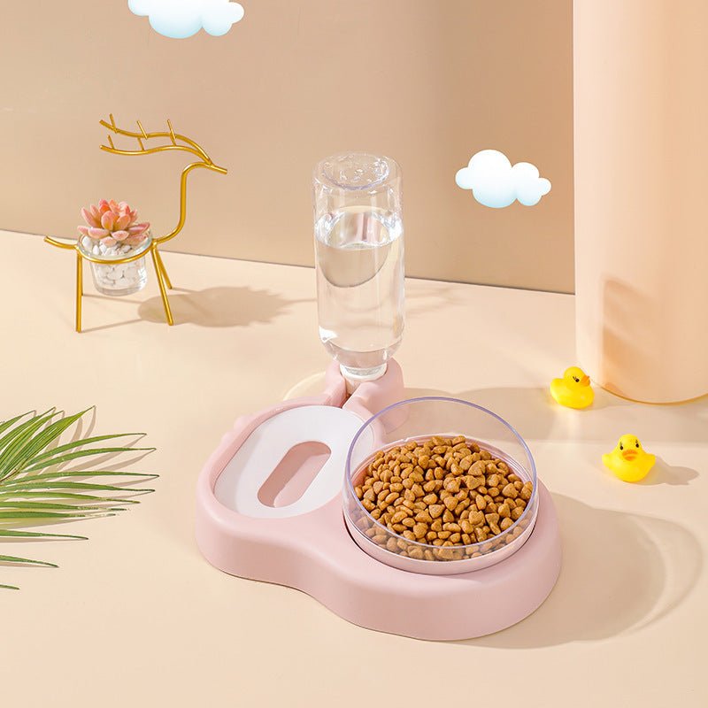 automatic pet bowl feeder easy clean bowls