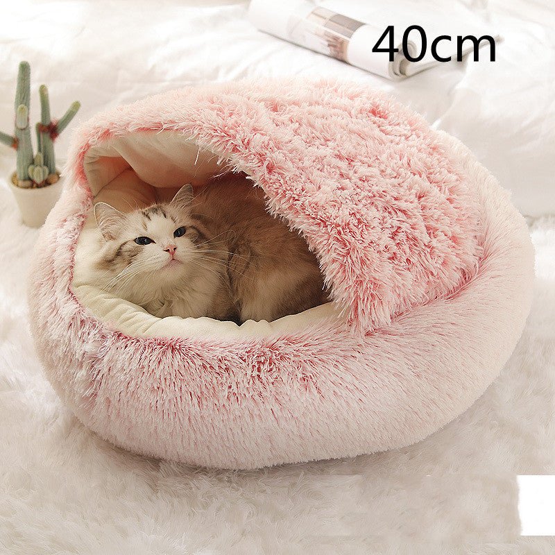 Soft Plush Winter Bed for Pets