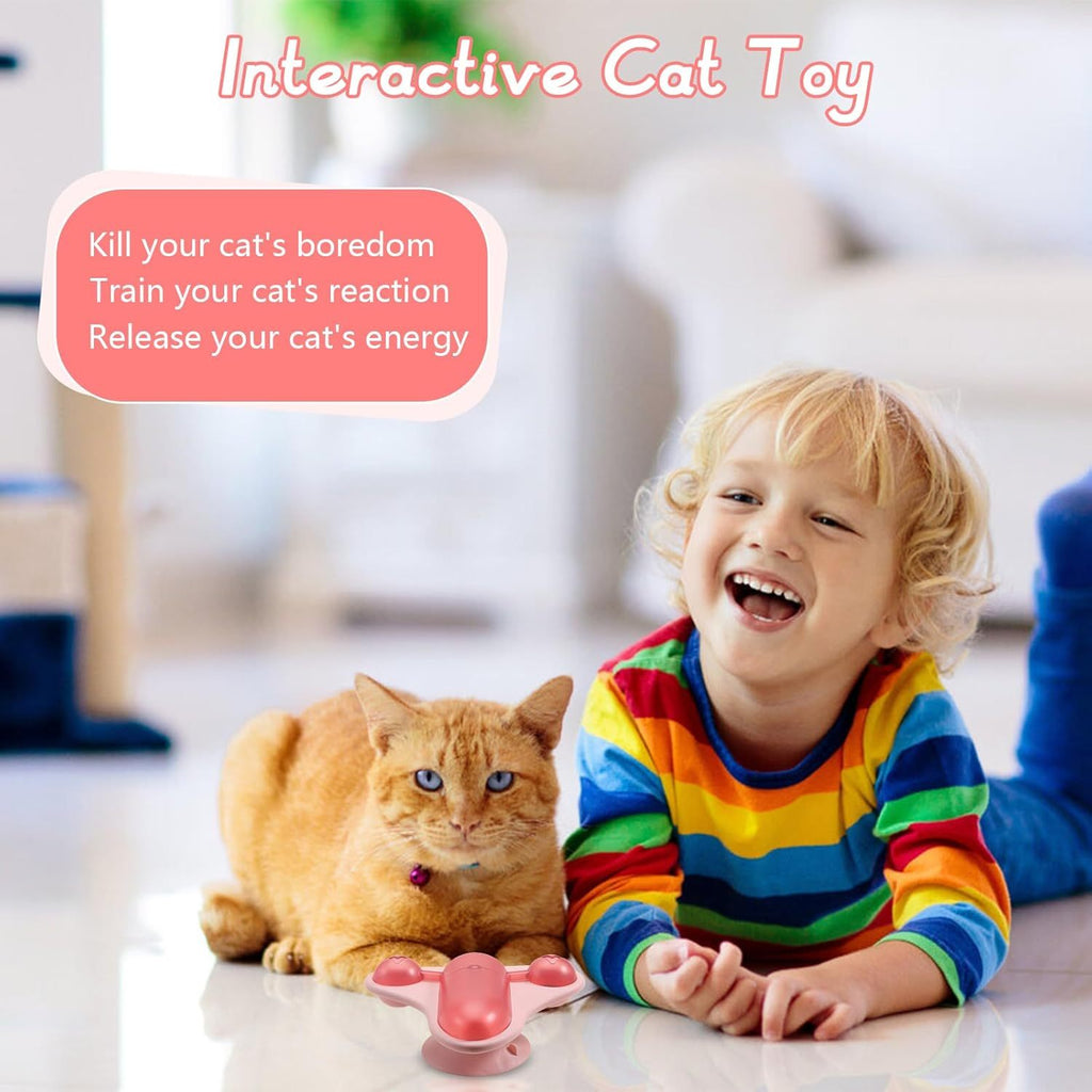 interactive cat puzzle feeder for indoor cats