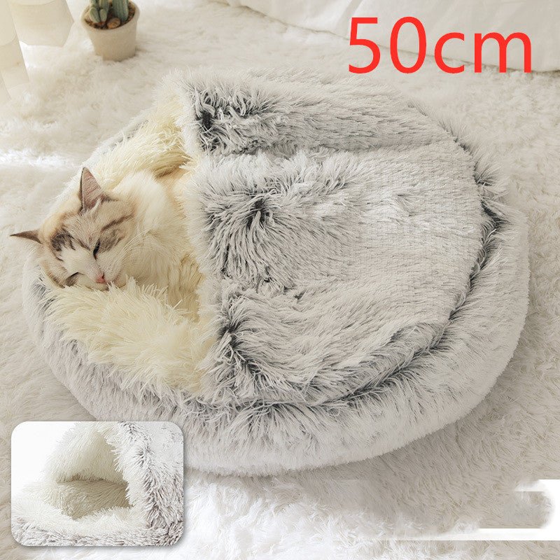 Soft Plush Winter Bed for Pets