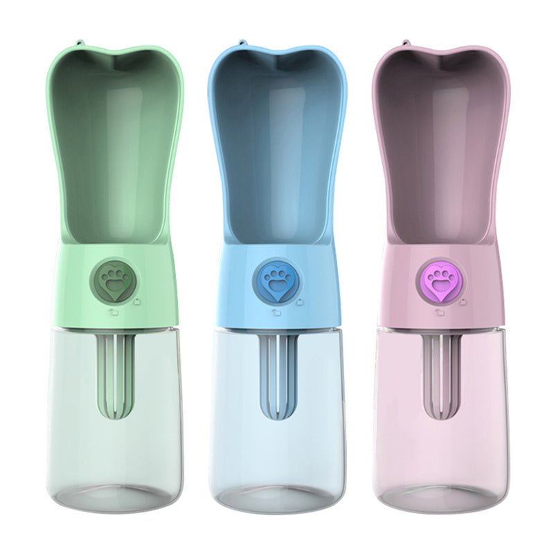 Pet portable water bottle travel design