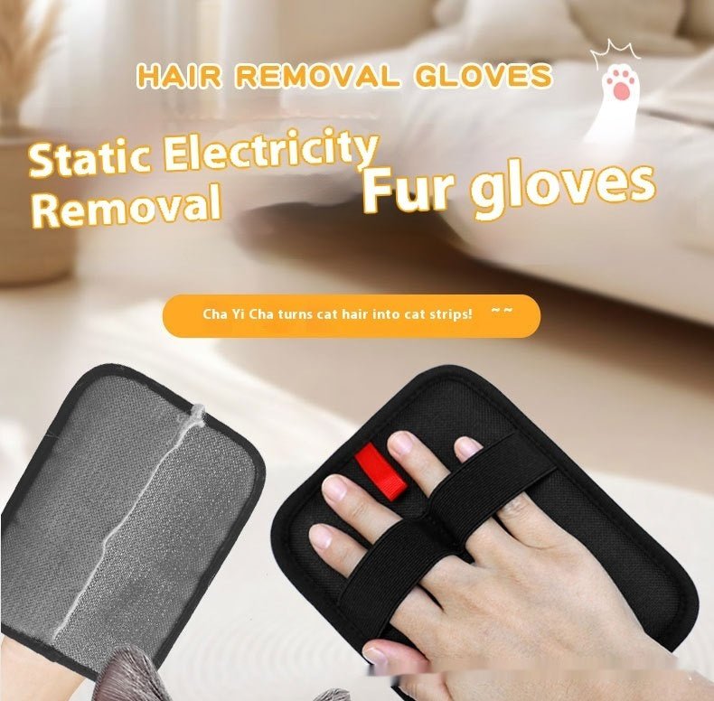 pet hair remover glove cleaning loose hair