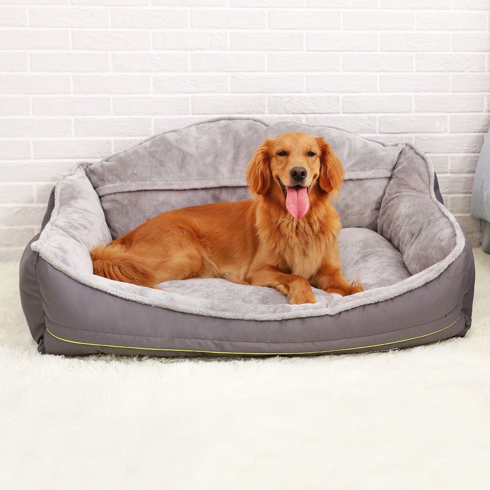 Fluffy Donut Dog Bed Warm Soft pet cushion dog house washable soft mat for dogs cats
