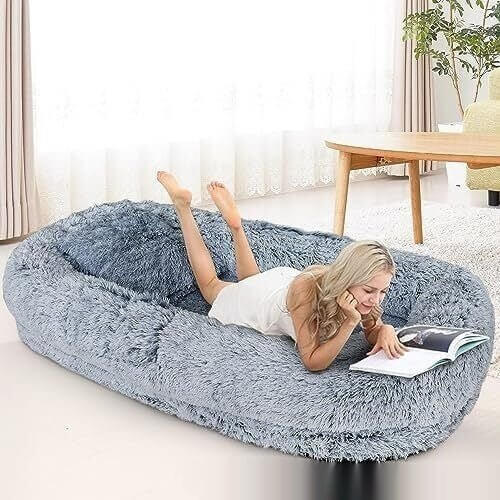 Owner and Dog Bed Ultimate Cuddle Spot