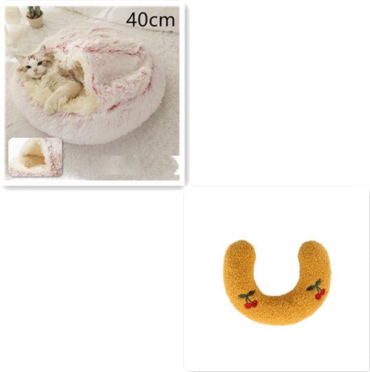 Soft Plush Winter Bed for Pets