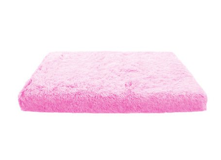Plush Square Pet Bed indoor use