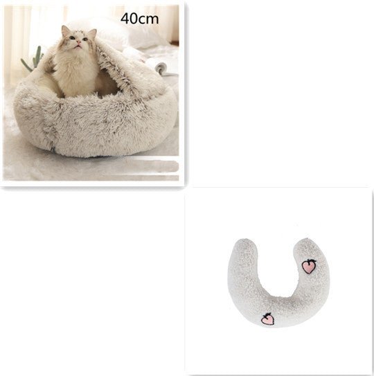 Soft Plush Winter Bed for Pets
