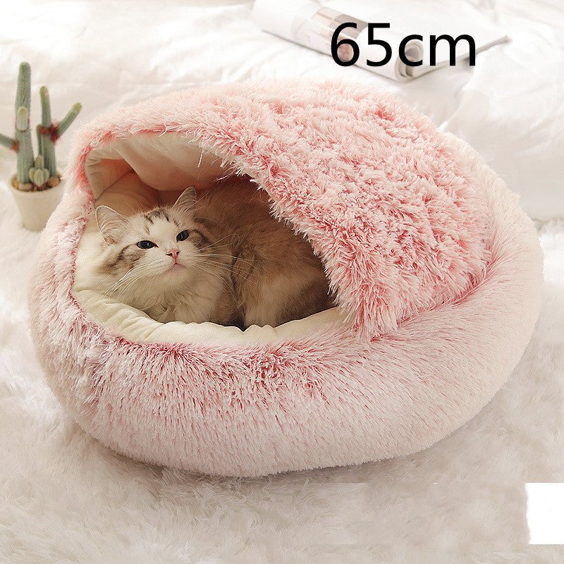 Soft Plush Winter Bed for Pets