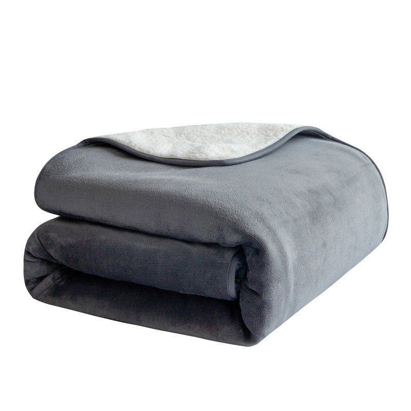 lambswool pet blanket waterproof on sofa