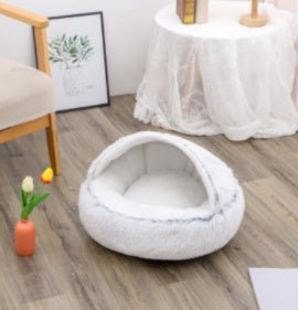 Soft Plush Winter Bed for Pets