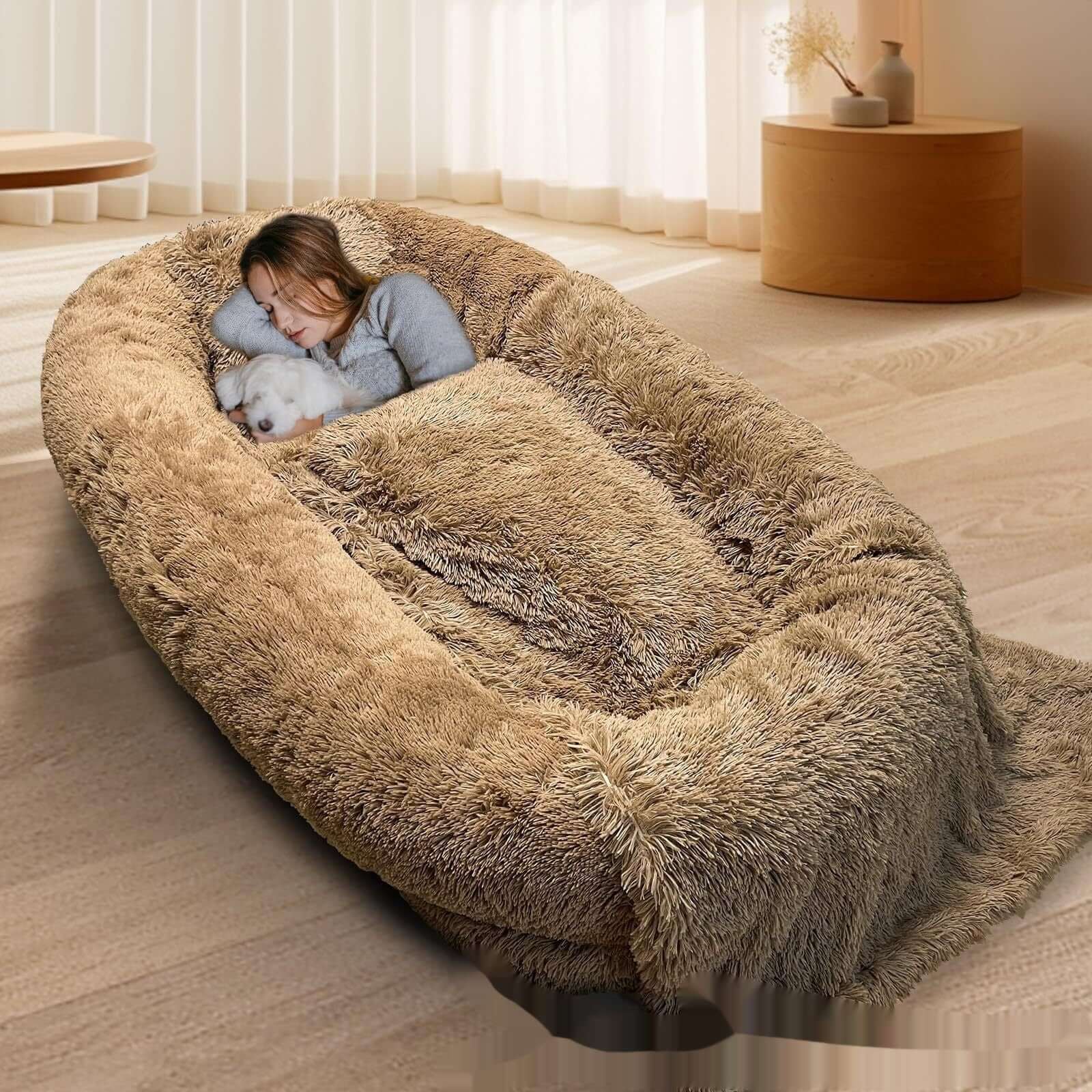 Owner and Dog Bed Ultimate Cuddle Spot