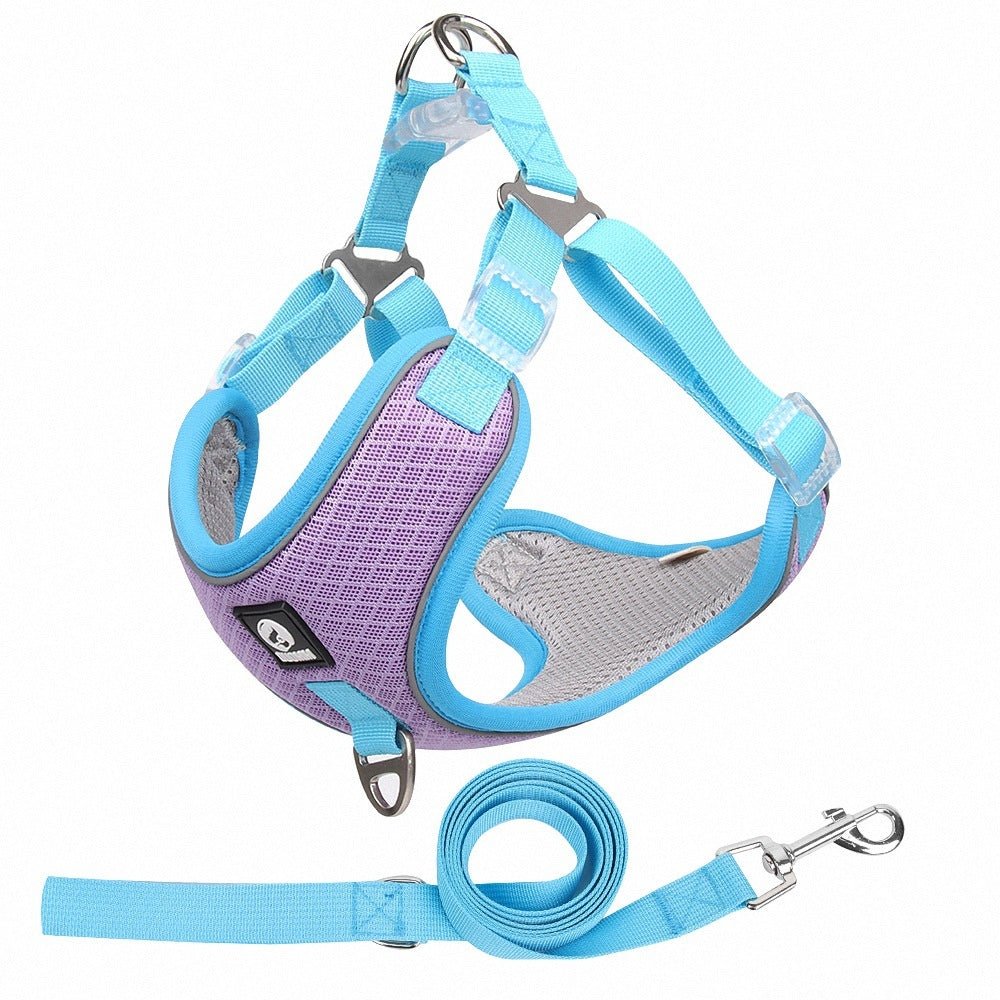 adjustable breathable dog harness pet supplies