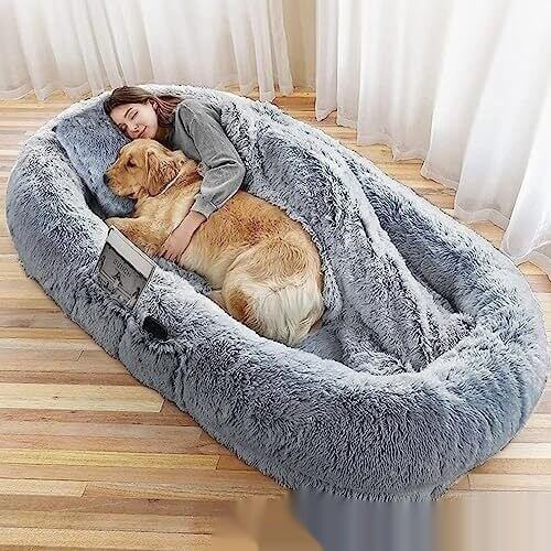 Owner and Dog Bed Ultimate Cuddle Spot