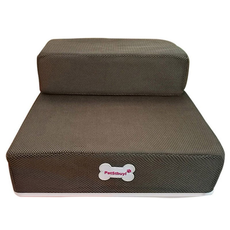 soft foam pet stairs front view